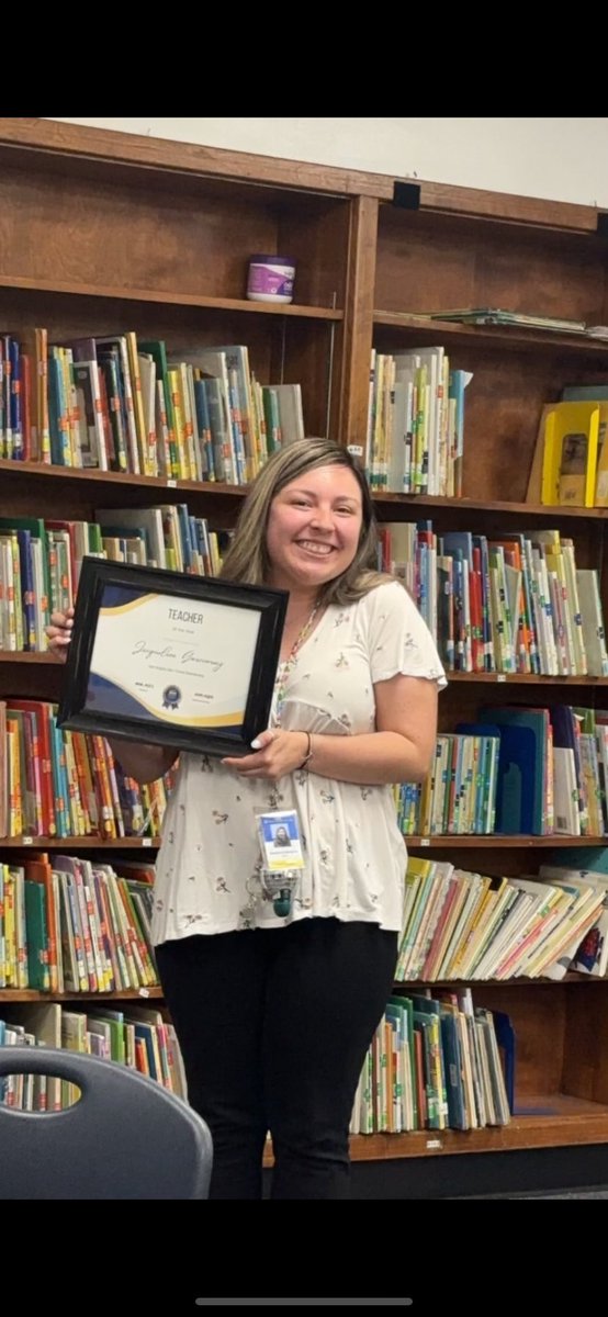 Congratulations to Fannin Teacher of the Year Ms.Jackie Garciaroiz. She truly has a love &amp; passion for all students. We are so blessed to have her on our campus! <a href="/ChargersFannin/">Fannin Chargers</a> tastic
