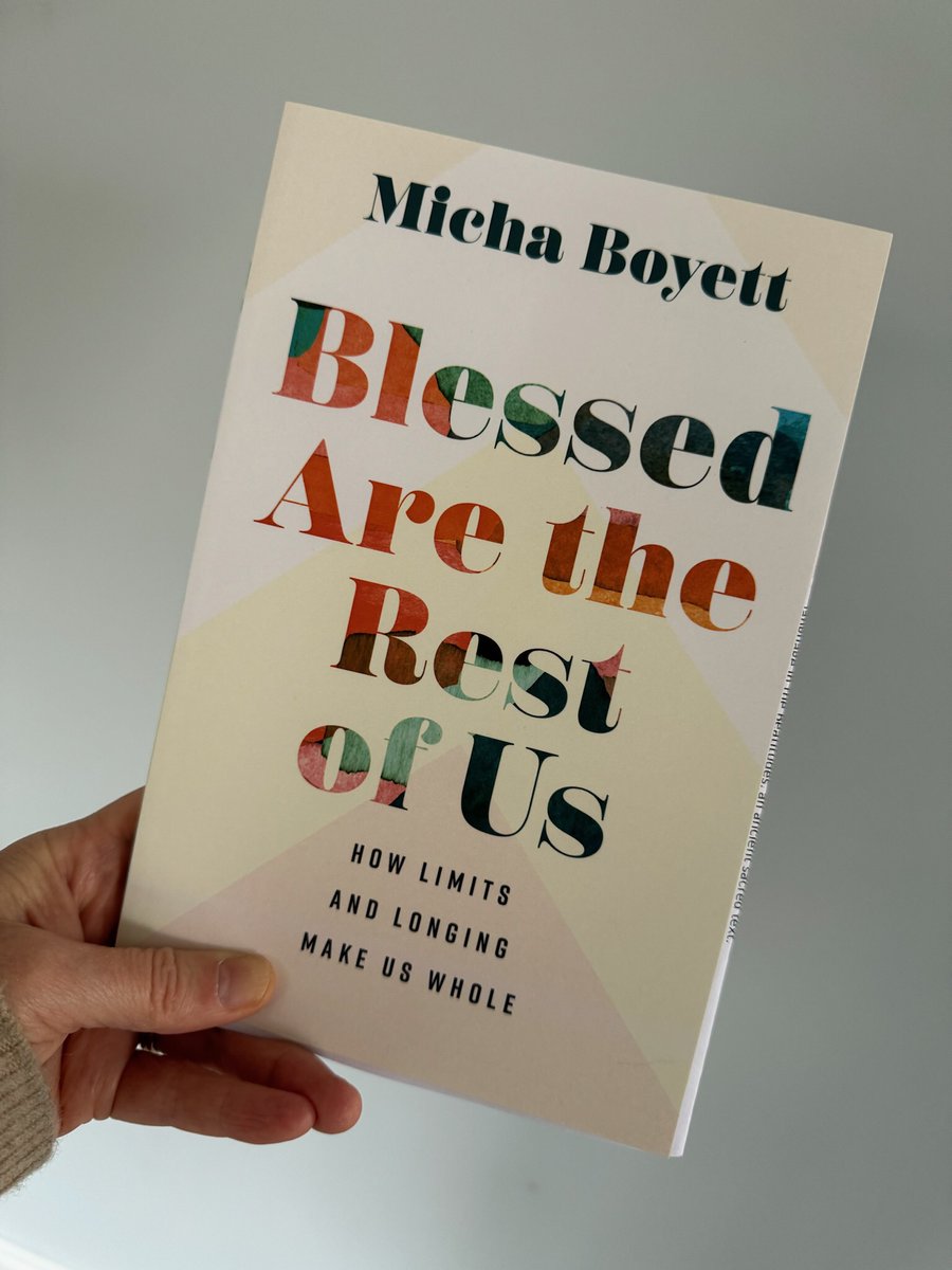 I love the way @michaboyett weaves together her story of transformation as the mother of a child with autism and Down syndrome and her reflections on Jesus’ words in the Beatitudes. Get the book! bakerbookhouse.com/products/542825