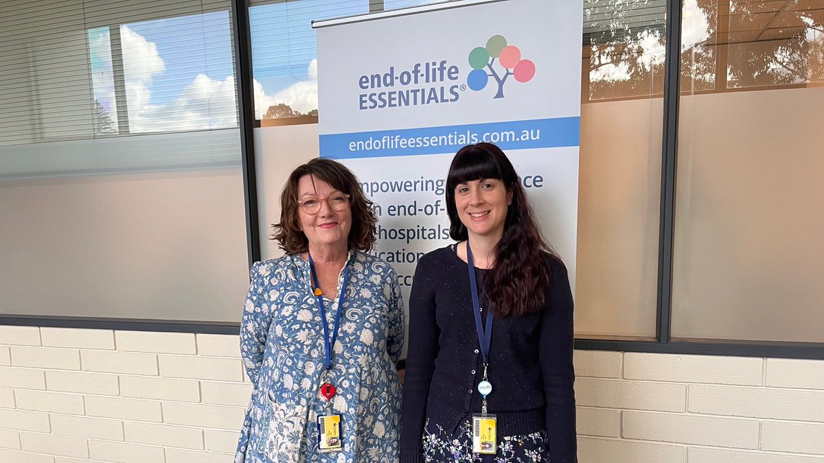 Providing quality #EndofLife care to a child who is dying in hospital can be stressful & challenging. @JournalofCHC spoke with A/Prof @kim_devery & Megan Winsall about #HealthProfessionals & their experiences in delivering EOLC. More in our news mailchi.mp/flinders/eole-… #podcast