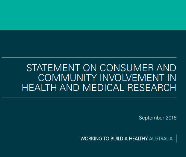 📣The NHMRC & CHF are undertaking a national stakeholder engagement process to review the 2016 Statement on Consumer & Community Involvement in Health & Medical Research. There are various ways to have your say, including an online survey 💬 Details ➡️ buff.ly/3PSiLW0