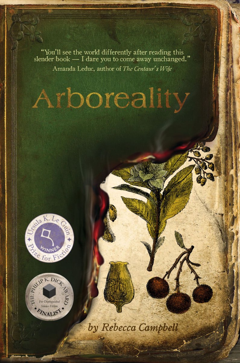 #BookReview: Arboreality by Rebecca Campbell “The novella is in the form of related stories that diverge and interleave, reaching forward from the aftermath of a near future catastrophe” @StelliformPress thebcreview.ca/2024/04/04/212…