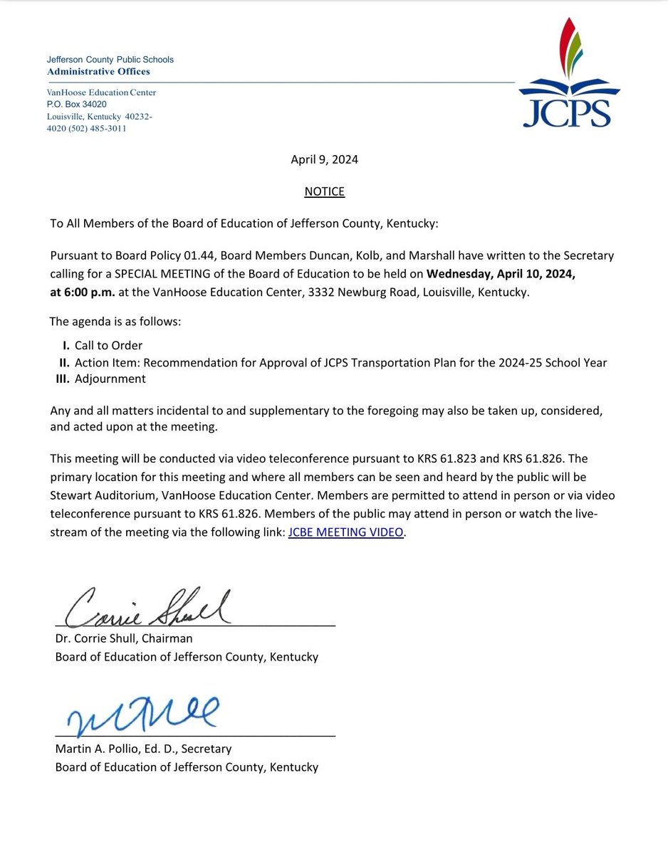 John Marshall D. Ed. tweet media