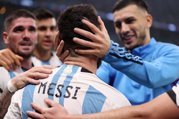 Argentinian journalist to Messi: 'Before the final, we all want to win, yes. But I want you to know that you already marked every single Argentinian. That is more important than a World Cup. Every kid has your shirt, whether it's original, fake, or imaginary. Thank you captain.'