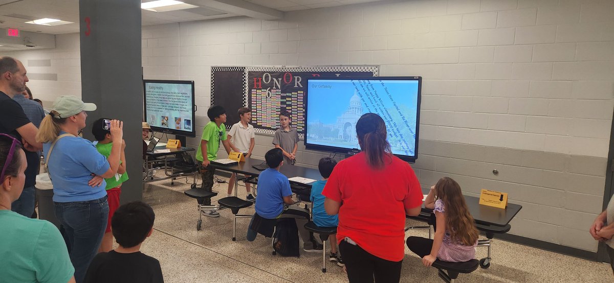 Some amazing presentations tonight from our GT students that attend Watkins, Sheridan, Wilson, and Lieder. Huge shout out to the teachers and staff who brought this all together. 
<a href="/Watkins_CFISD/">Watkins CFISD</a> <a href="/annlag12/">Andrea Parks Lagard</a> <a href="/MsBVOliver/">Brittany Villard</a>