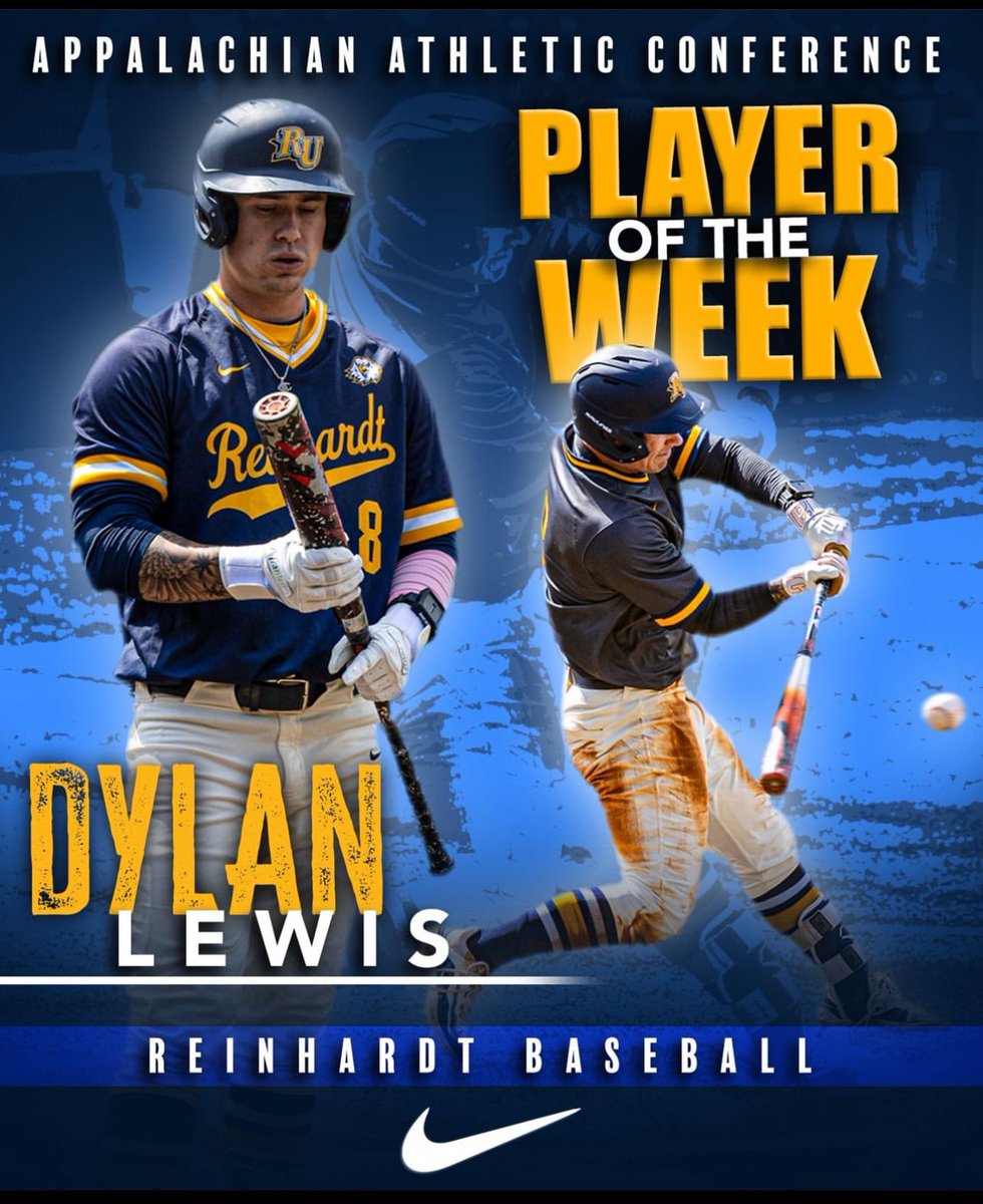 Congratulations to Liam Wright, JR Sess, and Dylan Lewis for being named AAC Players of the Week🥍⚾️!! Read about their performances at reinhardteagles.com #24Teams1RU🦅