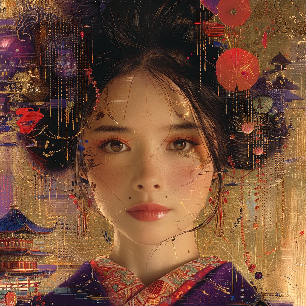QT with your Geisha art
