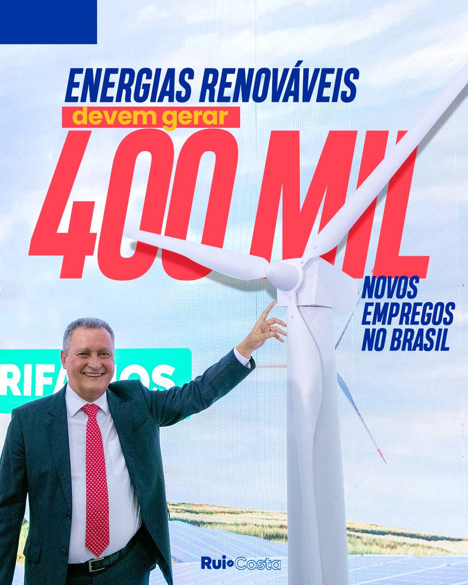 Para destravar projetos e gerar empregos em energia limpa, o presidente <a href="/LulaOficial/">Lula</a> assinou hoje a MP das Energias Renováveis e de Redução de Impactos Tarifários. A medida reforça o Brasil como referência nesta área!