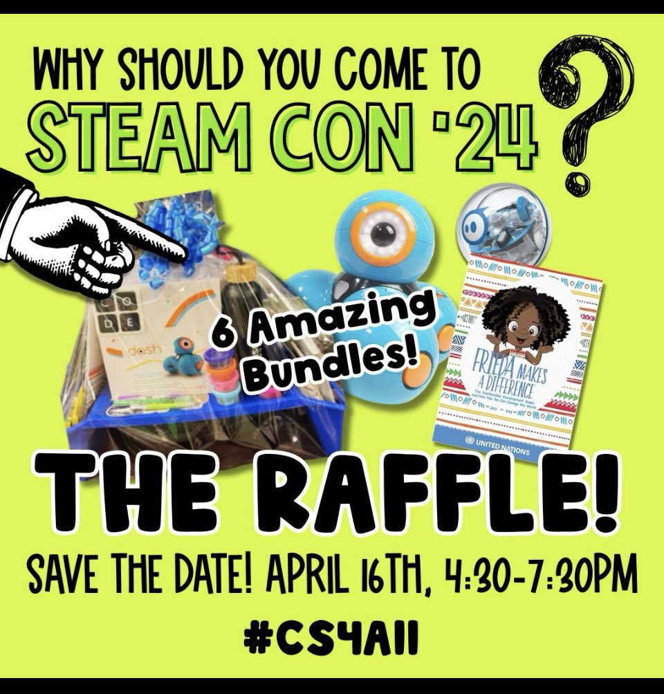 Our STEAMcon signature event is happening next week. Having a blast prepping for it now. Checkout the daily reminder flyers @3rdGradeTekkie made for the days leading up.. #CS4all #CS4LAUSD #EmpoweredByITI @CanvaEdu