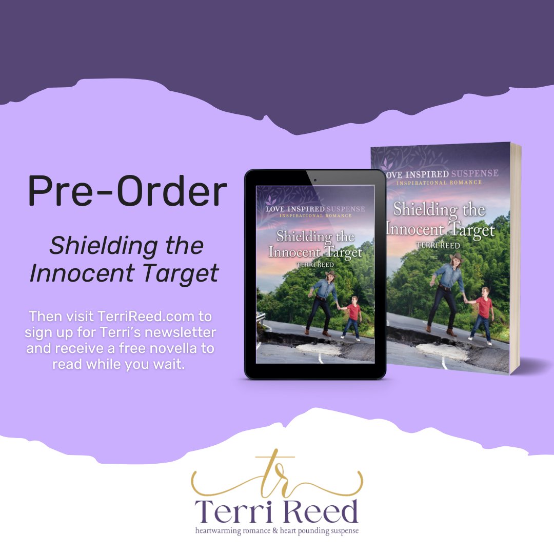 Can't wait to dive into 'Shielding the Innocent Target' by Terri Reed! With Paige & her son under Marshal Lucas's protection against a relentless hit man, suspense hits new heights. Witness protection is their only chance. Secure your copy: amzn.to/3TeyQqT #TerriReed