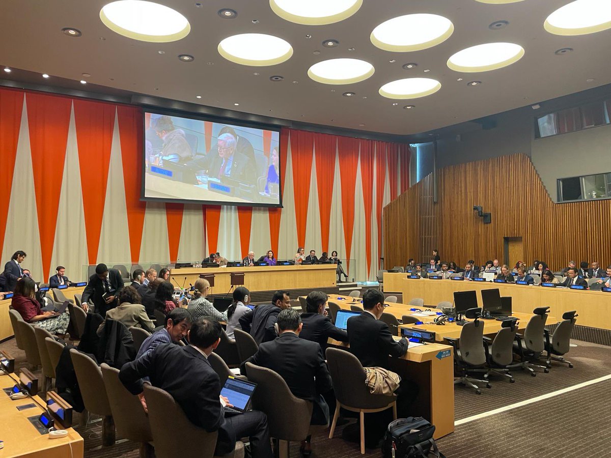 Congratulations to all EU 🇪🇺 Member States — Czechia 🇨🇿, Estonia 🇪🇪, Latvia 🇱🇻, Poland 🇵🇱 — and EU candidate country Albania 🇦🇱 for their great success this morning in the #ECOSOC 🇺🇳 subsidiary body elections! 👏👏👏👏 👏