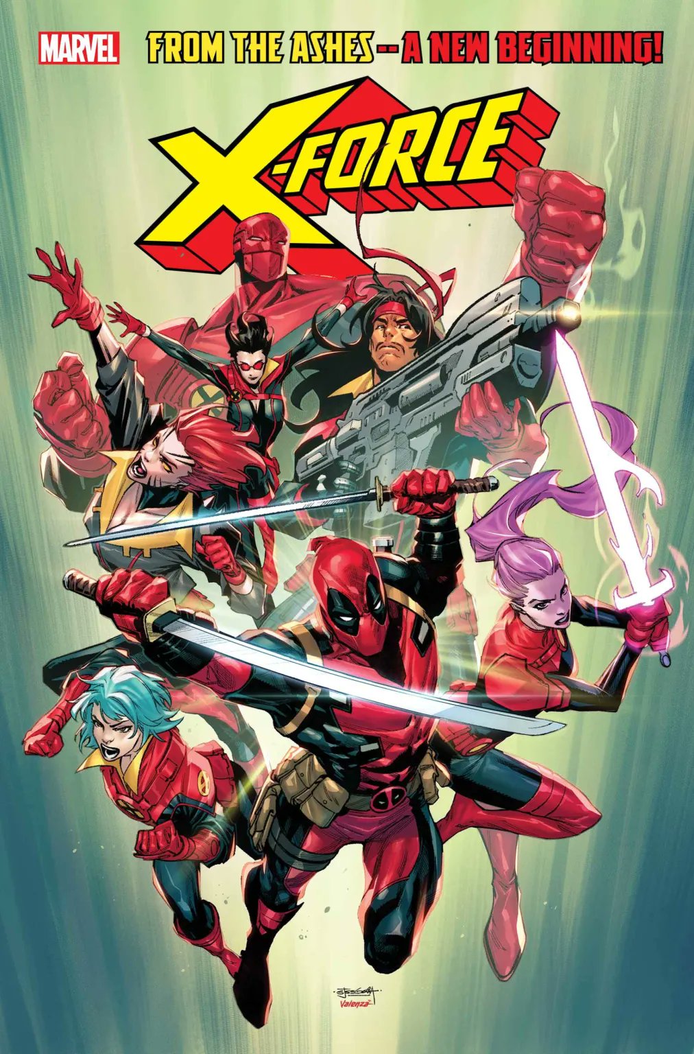 X-force #1 インセンティブ表紙 アメコミリーフ Gentlemen of Leisure: X-amining X-Force #1