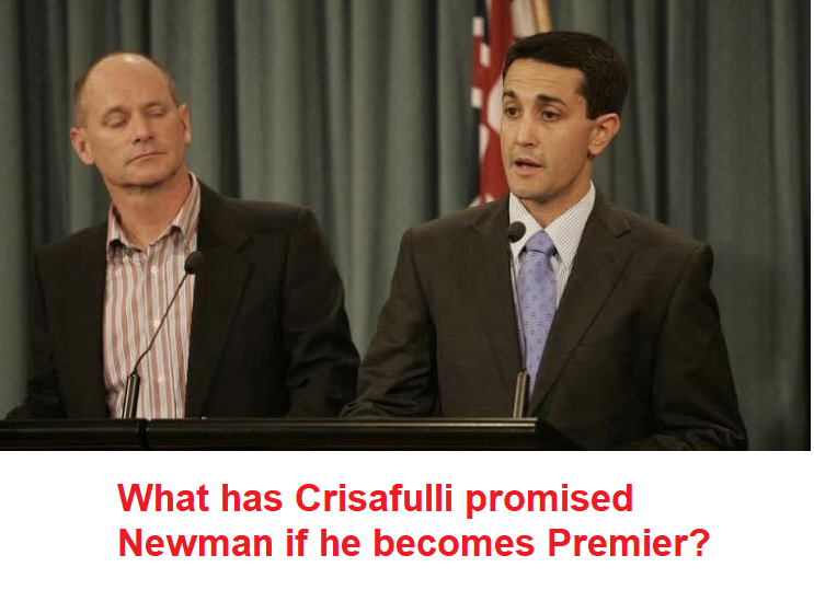 A big fat cushy well paying job? #qldpol