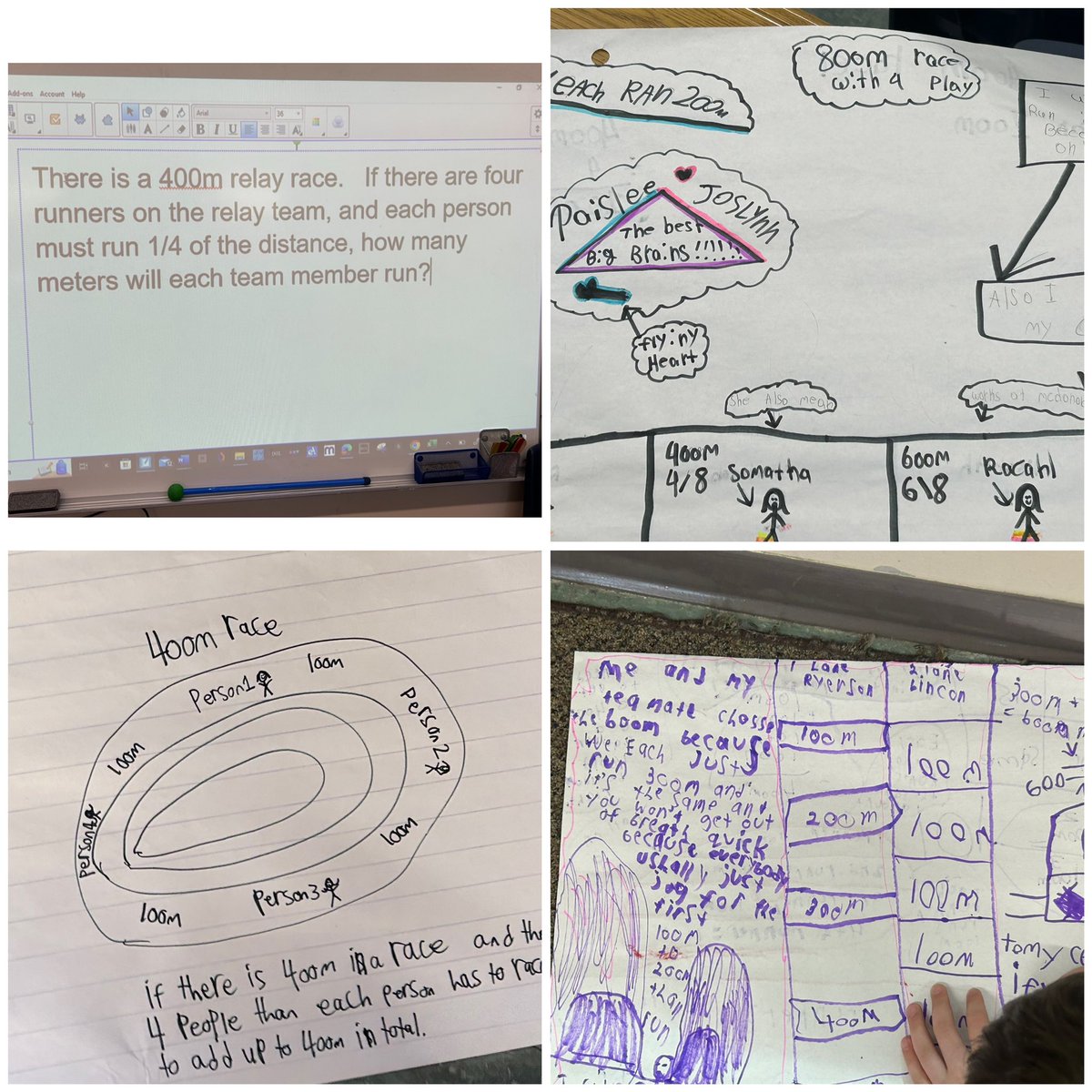 Grade 4’s use drawings and models to represent and compare fractions in fair share scenarios. <a href="/LynndaleHeights/">Lynndale Heights PS</a> <a href="/GEDSB/">Grand Erie District School Board</a> #GEMAAP