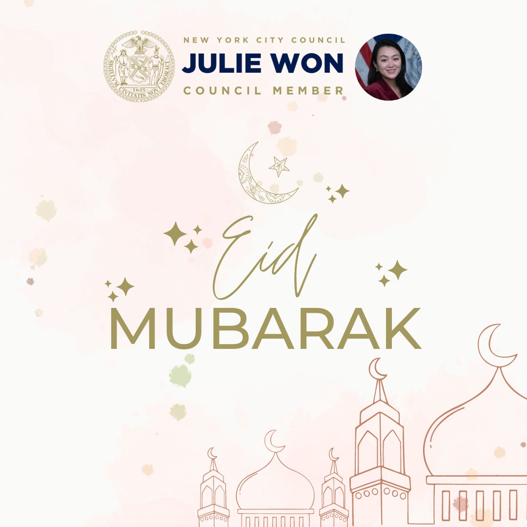 Eid Mubarak to all of our neighbors who celebrate! Wishing you blessings, joy, and peace🌙