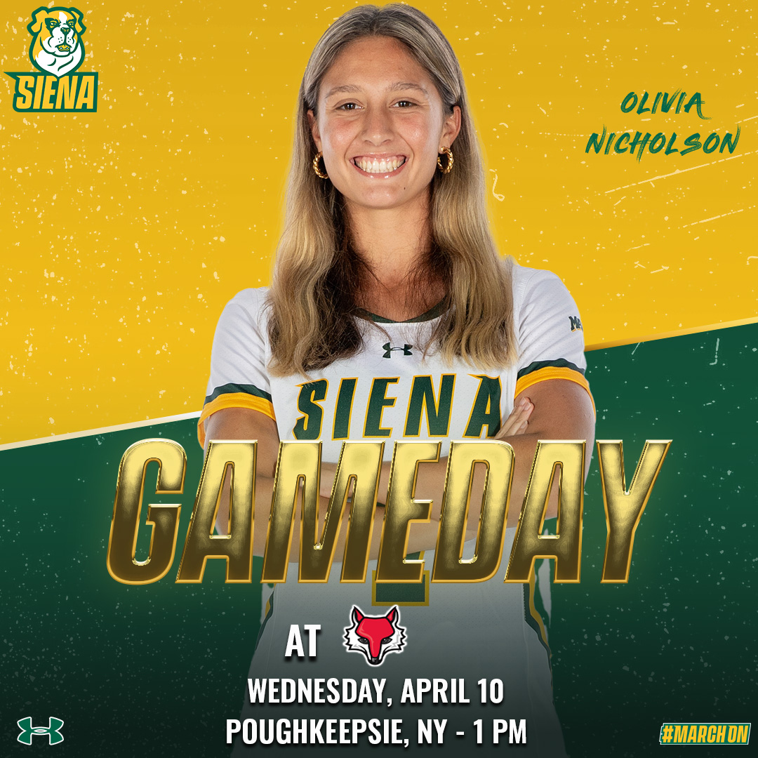 🥍 #GAMEDAY | Spend an early afternoon with lacrosse @SienaWLAX at Marist ⏰ 1 PM 🏟️ Tenney Stadium at Leonidoff Field 📍 Poughkeepsie, NY 📺 @ESPNPlus ▶️ rb.gy/bmmdc4 📊 rb.gy/5c4iww #MarchOn x #SienaSaints x #MAACLAX x #NCAALAX