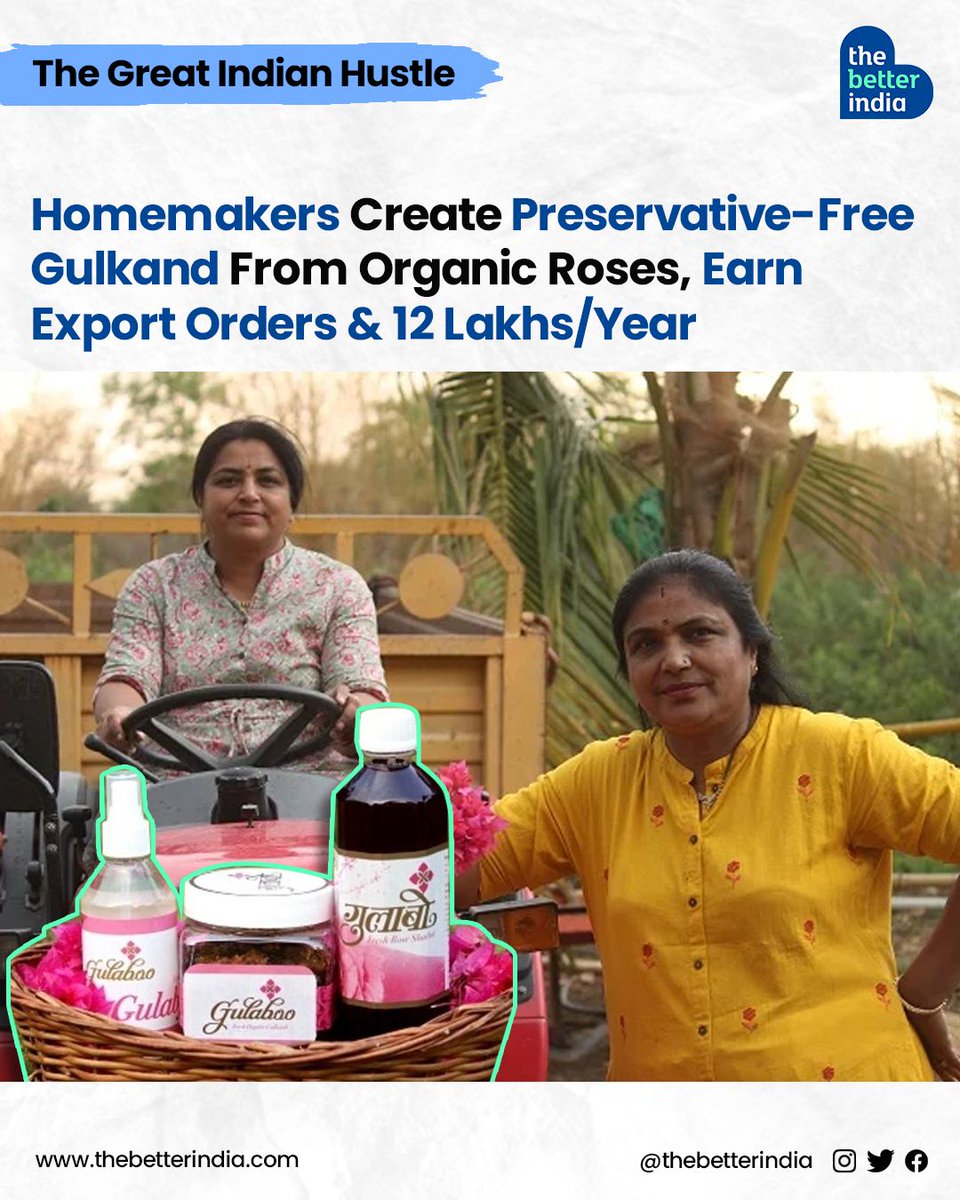 Around 15 years ago, homemakers Radhika Tapadia and Sangeeta Baldwa crossed paths during a Marwari community festival rehearsal in Sedam, Karnataka. 

#Entrepreneurship #WomenInBusiness #HealthyLifestyle #EcoFriendly #Sustainable