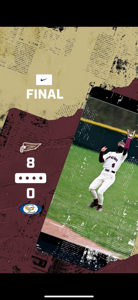 Romer &amp; Botkin combine on a 3 hitter and the Eagles move to 6-3!

<a href="/OHCDBCA/">Central District Baseball Coaches Association</a>