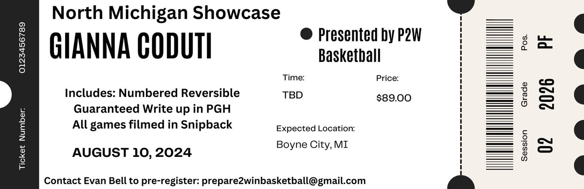 <a href="/gianna_coduti/">Gianna</a> is a dynamic PF for Menominee who relentlessly pursue the ball for rebounds &amp; finishes inside w/ both hands. She would be a great prospect for college coaches to watch at #NorthMichiganShowcase on August 10th.