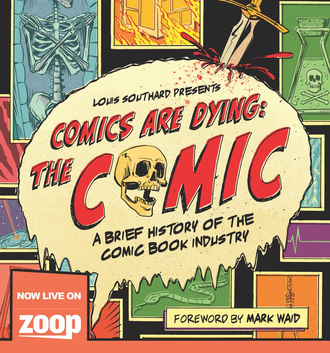 At 9:30 pm EST, I’ll be talking with @ComicWatchHQ on YouTube about all things COMICS ARE DYING: THE COMIC from @WeAreZoop! If you wanna hang out with us and ask a few questions, please stop by! Thanks!