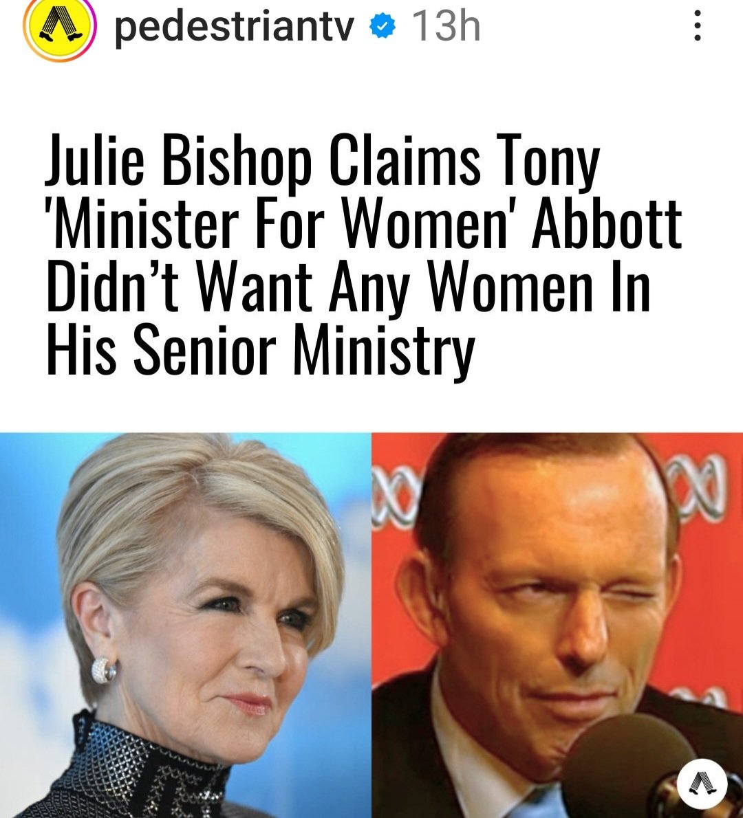 @MikeCarlton01 @annabelcrabb What is it about the Murdochracy and women ⁉️

Oh wait.....this current Board member of Newscorpse was once Minister for Women.