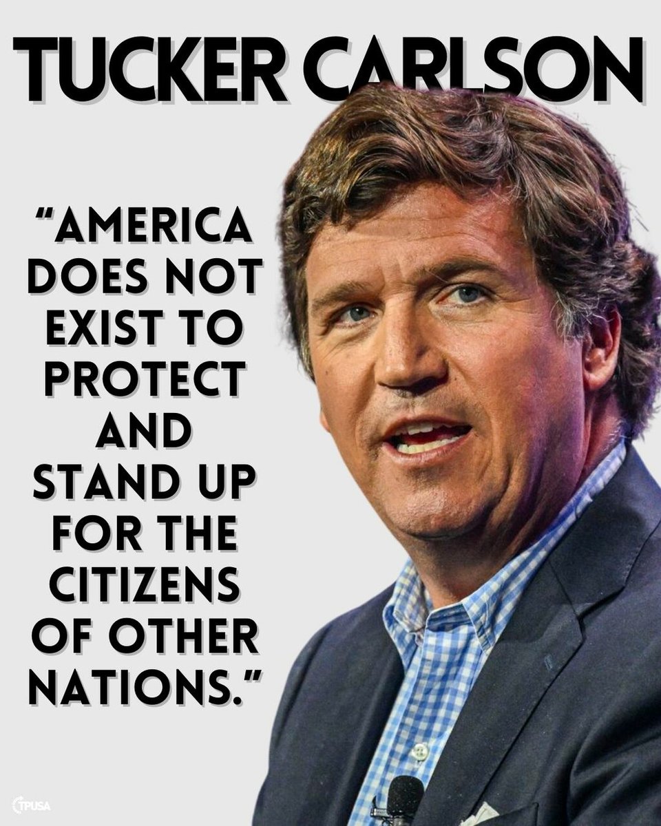 Tucker knows what's up