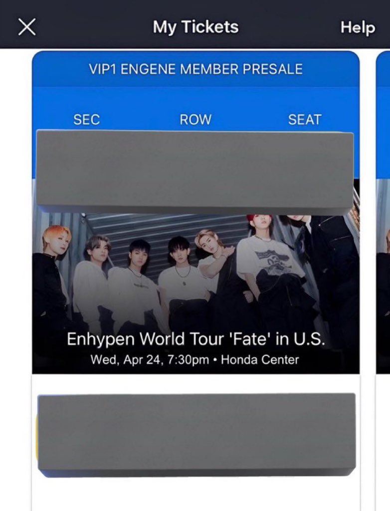 #WTS 
Enhypen Tickets🌹
Enhypen Tour Fate Plus U.S in Anaheim✈️ 

>>VIP1 SEC: GA, General Admission tickets
~Selling at an affordable price✨
~DM if interested🥺
line.me/ti/p/RKqPwmWzYk
#ENHYPEN #Enhypentickets #ENHYPEN_FATE_TOUR #WTS #WTB