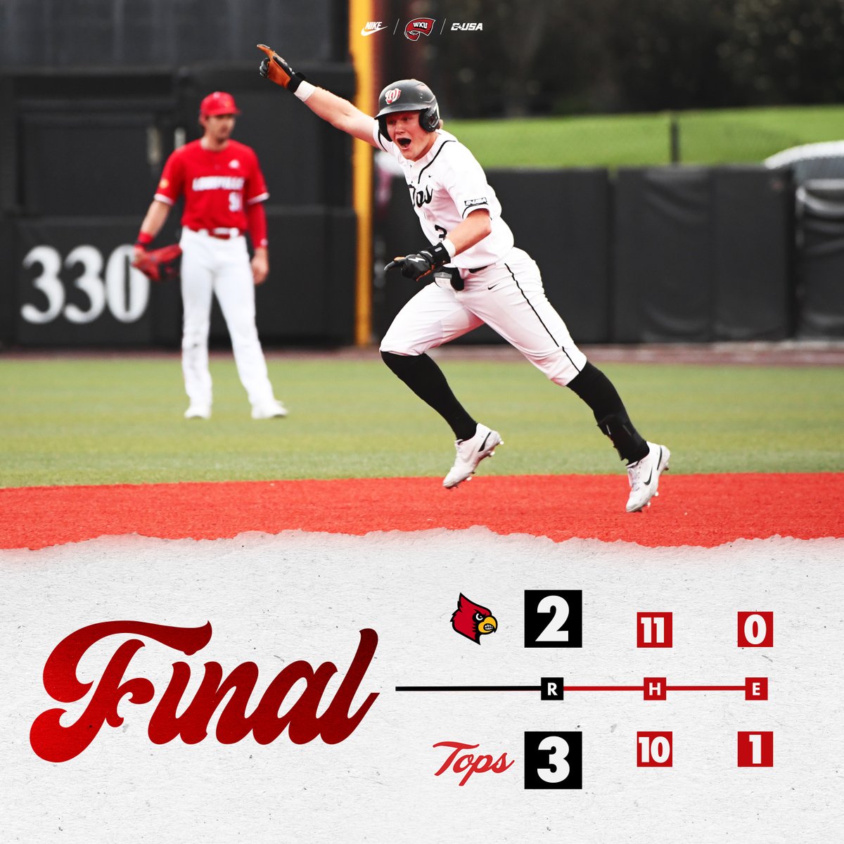 WALK-OFF WINNER OVER LOUISVILLE‼️

#GoTops | #TopsOnTop