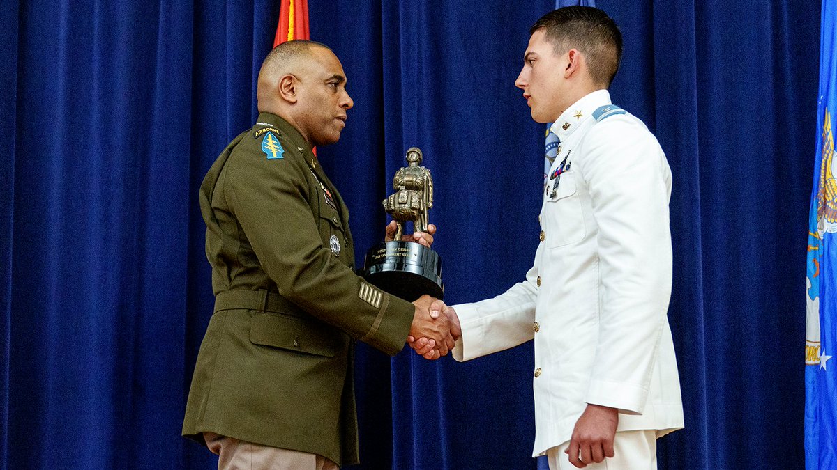 Annually, The Citadel’s ROTC detachments present awards to their finest cadets and active duty students. The recipients were honored as a group in a ceremony on campus. See a full list of award recipients here: bit.ly/4aqbt3Z