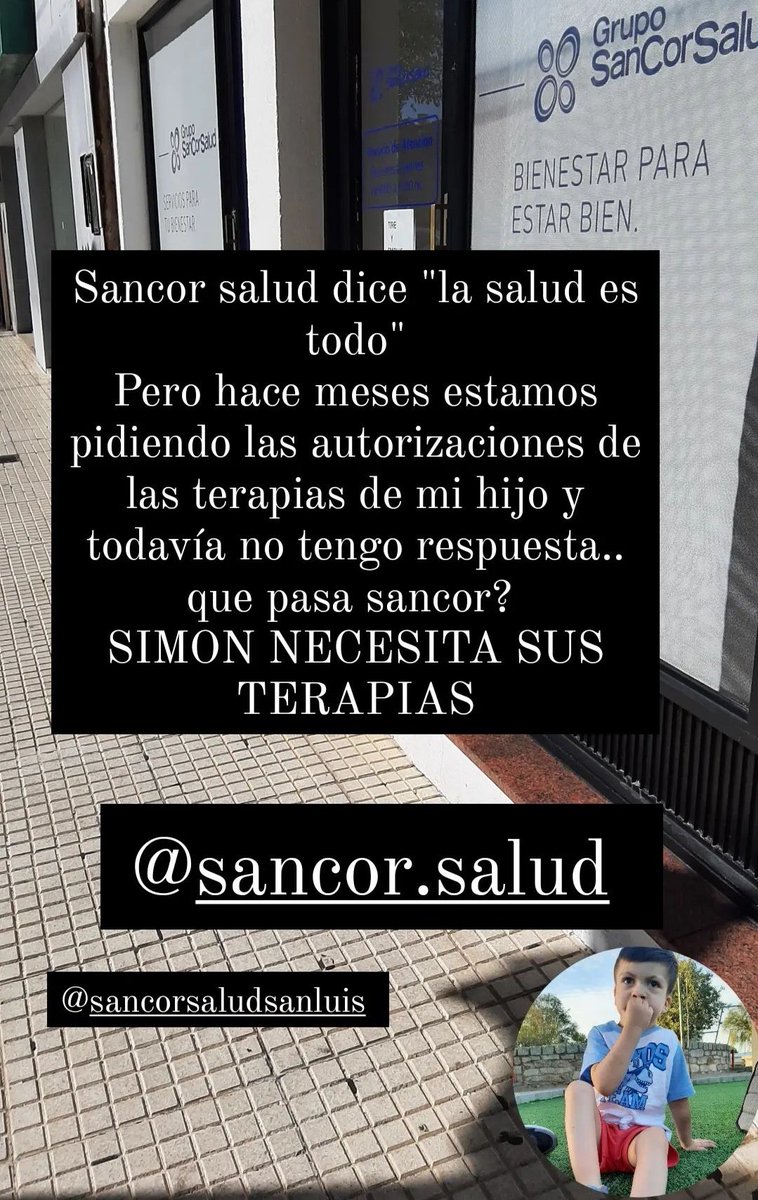 *Ante cualquier ley a su favor (aumentos), todos los protocolos de información!!!

Ahora hace tres meses un nene sin sus terapias esenciales de rehabilitación, no te brindan ninguna información y hacen la vista gorda.

QUE CORTOS SE QUEDAN!!