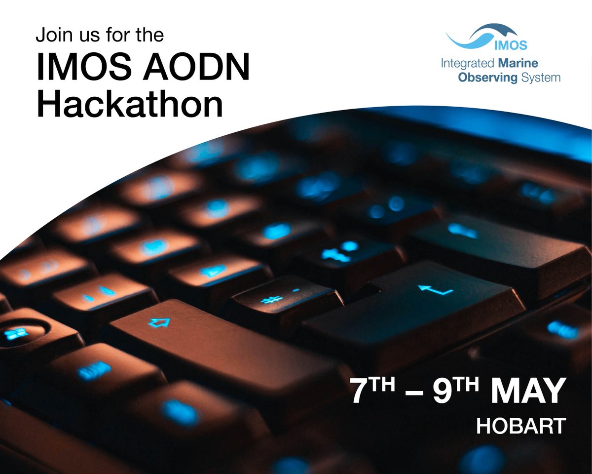 Combining coding tutorials and collaborative project work, the IMOS AODN Hackathon aims to help the academic community develop coding proficiency in a collaborative environment with IMOS staff and the end-users of IMOS data 💻 Register by April 12th🔗bit.ly/4ctavp7