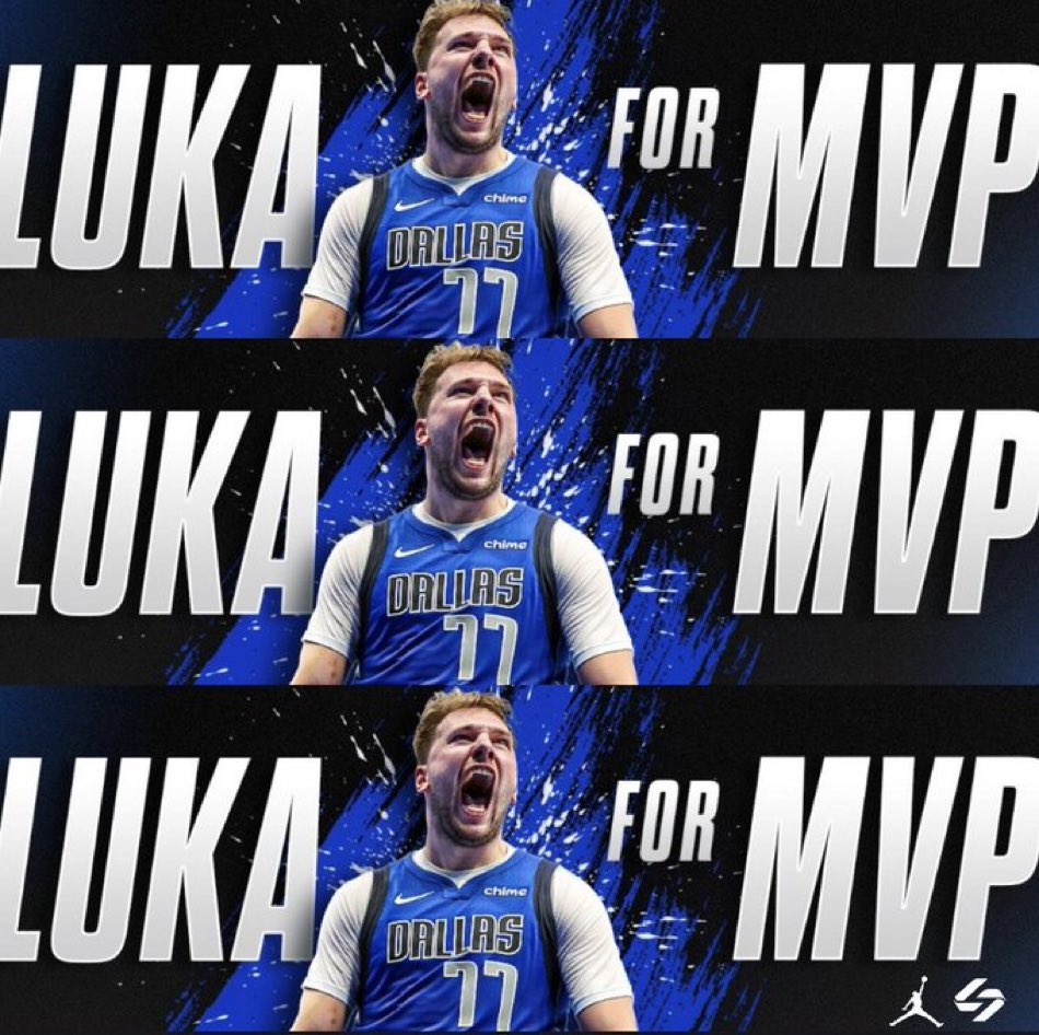 REPOST THIS!!!

#LukaForMVP 🏆