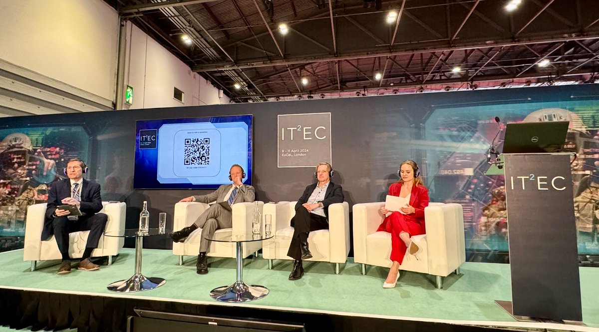 It was a pleasure to speak alongside @metaversial and Keith Brawner on the application of #GenAI to training and wargaming @ITEC_Event. Thanks to Ben Bell for organizing a great event.