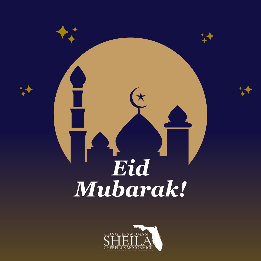 To all those celebrating Eid al-Fitr in FL-20 and across the globe, Eid Mubarak! May the upcoming year bring you and your loved ones many blessings.