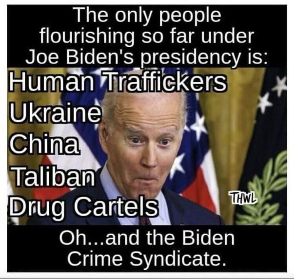 @JoeBiden Joe Biden is a pathological liar that is a traitor to the country and sold himself to China and Ukraine to money laundering! He doesn’t give a rip about American Citizens!