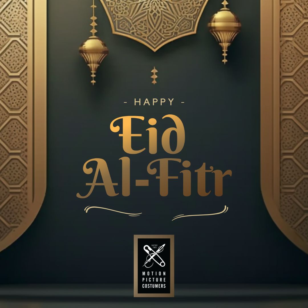 Eid Mubarak! Eid al-Fitr marks the end of Ramadan, the Muslim holy month of fasting. It is a time of official receptions & private visits, when friends greet one another, presents are given, new clothes are worn, & graves of relatives are visited. #mpc705 #motionpicturecostumers