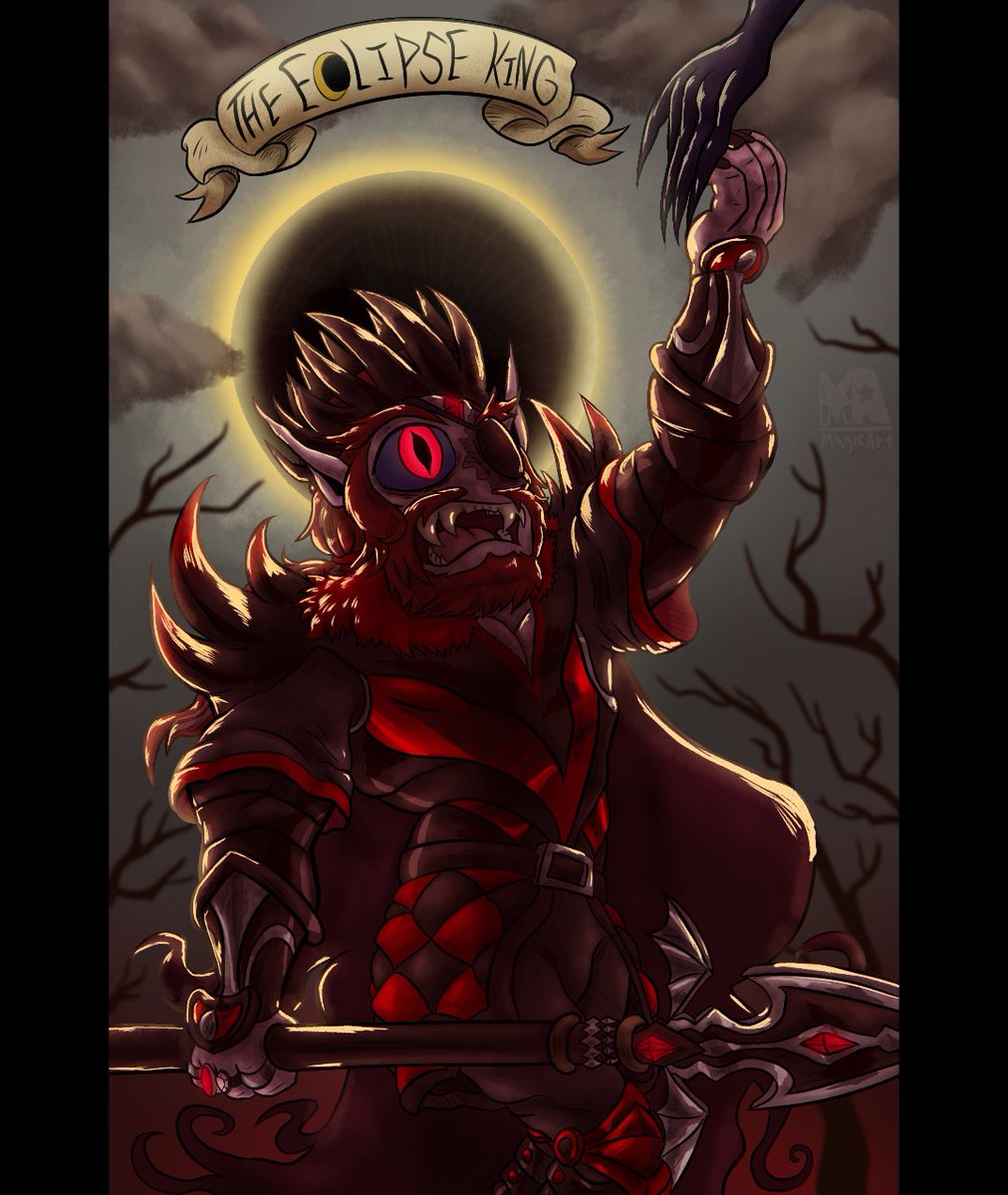 MagicArtDraws's tweet image. Happy #PortfolioDay I'm Magic Art Draws, I have a cartoony style and draw mostly fantasy art, stuff based on my ttrpg stories, ocs and the occasional Fan Art. Hope you enjoy my work