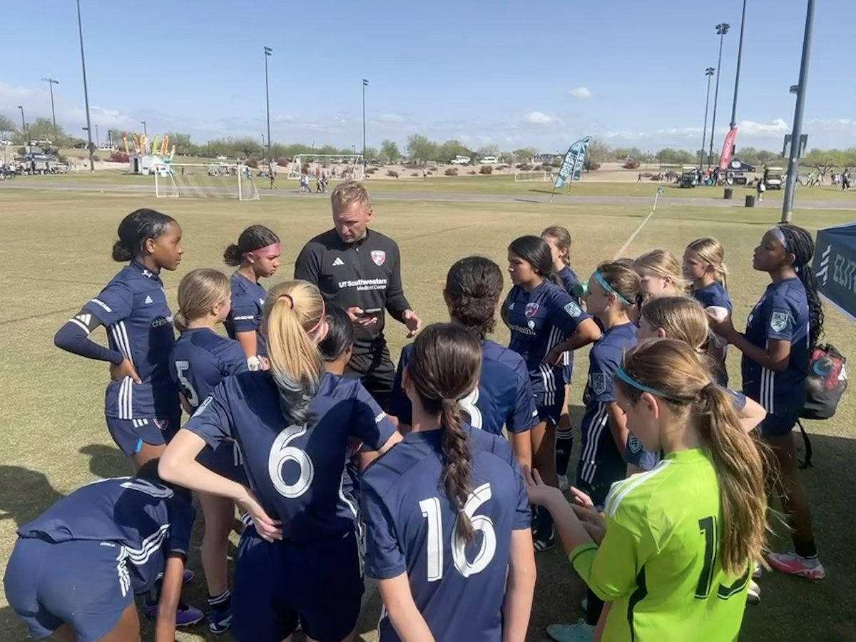 What a weekend in Scottsdale at #ECNLPHX 🏜️ 2 big wins & a narrow loss. Outstanding teams, weather, facilities & a great group of families to share it with. Only negative was being cheated out of a ping pong win 🤣 Excited for what the rest of the year holds for this group! 👊
