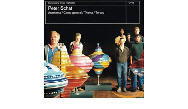 «Para Ti» es una extravagante pieza para soprano, 6 guitarras eléctricas, 4 pianos, 2 órganos, 3 bajos, 2 trompos zumbadores gigantes y electrónica del neerlandés #PeterSchat, sobre 8 textos del poeta británico Adrian Mitchell. Hoy a las 22 por @RadioUV #EnElUmbralDelSilencio