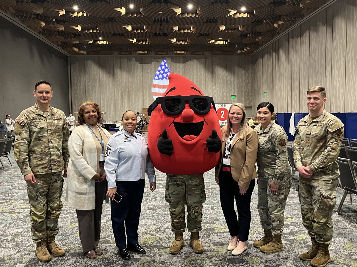 The need for blood is constant. If you’ll be at the @MilitaryHealth System Conference this week, please stop by the @MilitaryBlood drive at the Oregon Convention Center, Oregon Ballroom #201 to donate from 10:30 a.m. – 5 p.m. PDT. Thanks for doing your part!