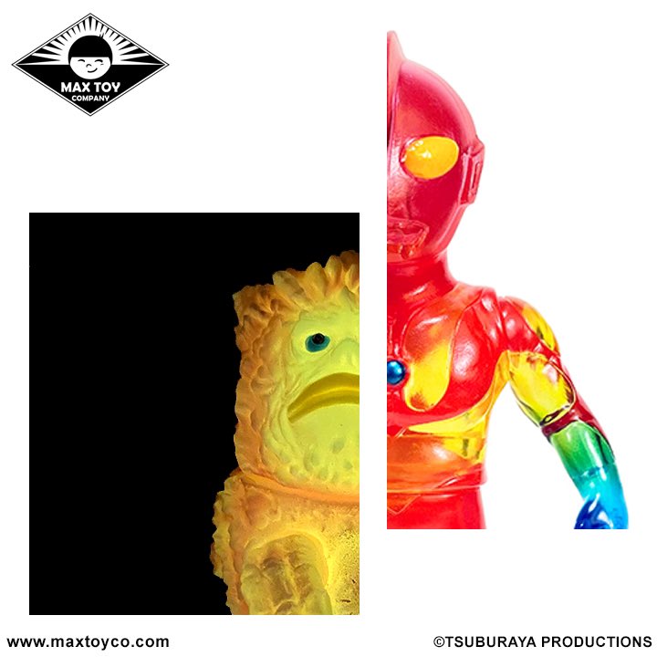 Tomorrow we’ll be opening pre orders for a new colorway of Garamon & Ultraman ! Via maxtoyco.com 🎉 Officially licensed from Tsuburaya Productions #maxtoy #maxtoyco #sofubi #ultraman #kaiju #monster #creature