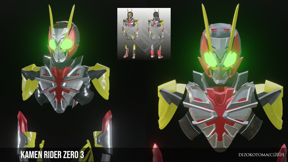 Dizoooo_K's tweet photo. Kamen Rider zero three
#仮面ライダーゼロスリー 
#KamenRaidāZerosurī
#kamenriderzerothree https://t.co/j0qUWWQDmd