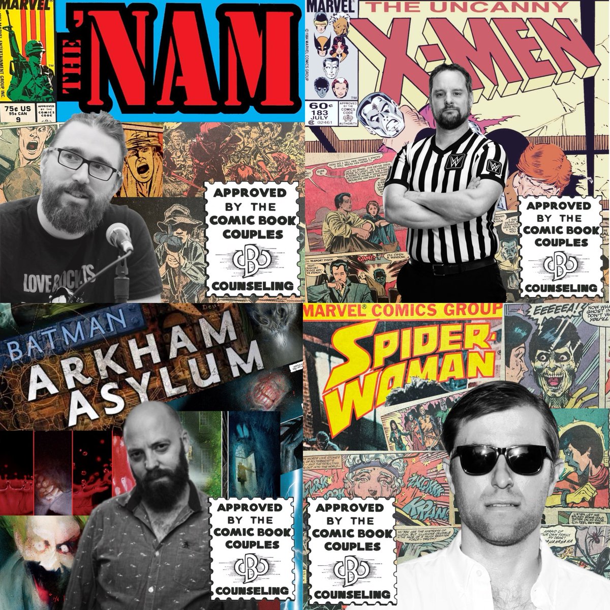 Have you partaken in our Patreon exclusive Married to Singles podcast series where artists discuss their fave single issues? @danielwarrenart on The Nam #9 @JasonAyersWWE on Uncanny X-Men #183 @cjwardart on Arkham Asylum @johnhdunning on Spider-Woman #50 Listen🔗🧵⬇️