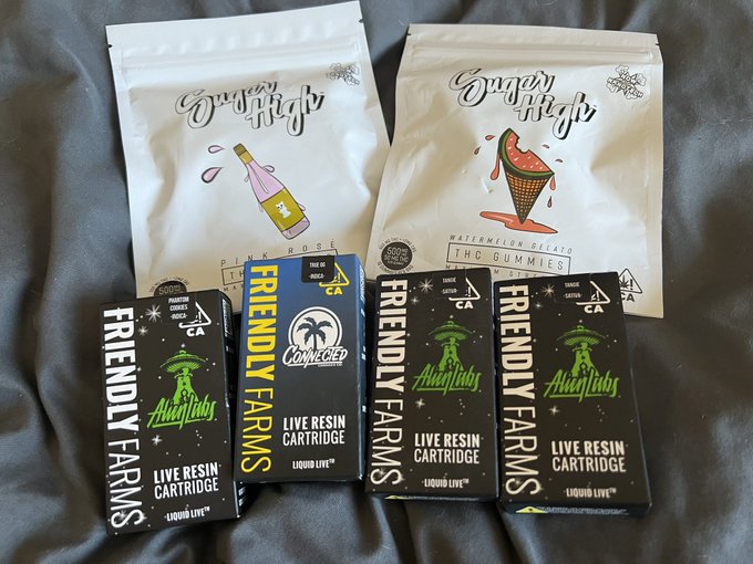 Just finished unpacking today.   Thanks so much, F., for the goodies and bringing me Ziplock bags for
