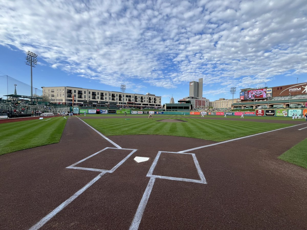 6 months to the day. Happy Opening Day! <a href="/TinCaps/">Fort Wayne TinCaps</a> <a href="/FieldExperts/">SFMA</a>