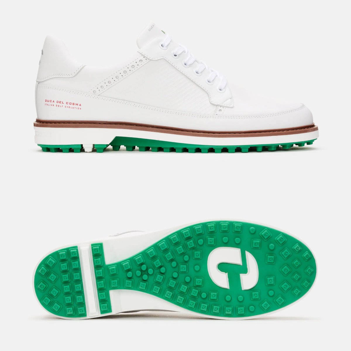 I want to have a Duca del Cosma Masters Inspired golf shoes giveaway. Sammy wants everyone to pick whatever Duca del Cosma style golf shoes they like best. We’re about to lock horns here. #TheMasters