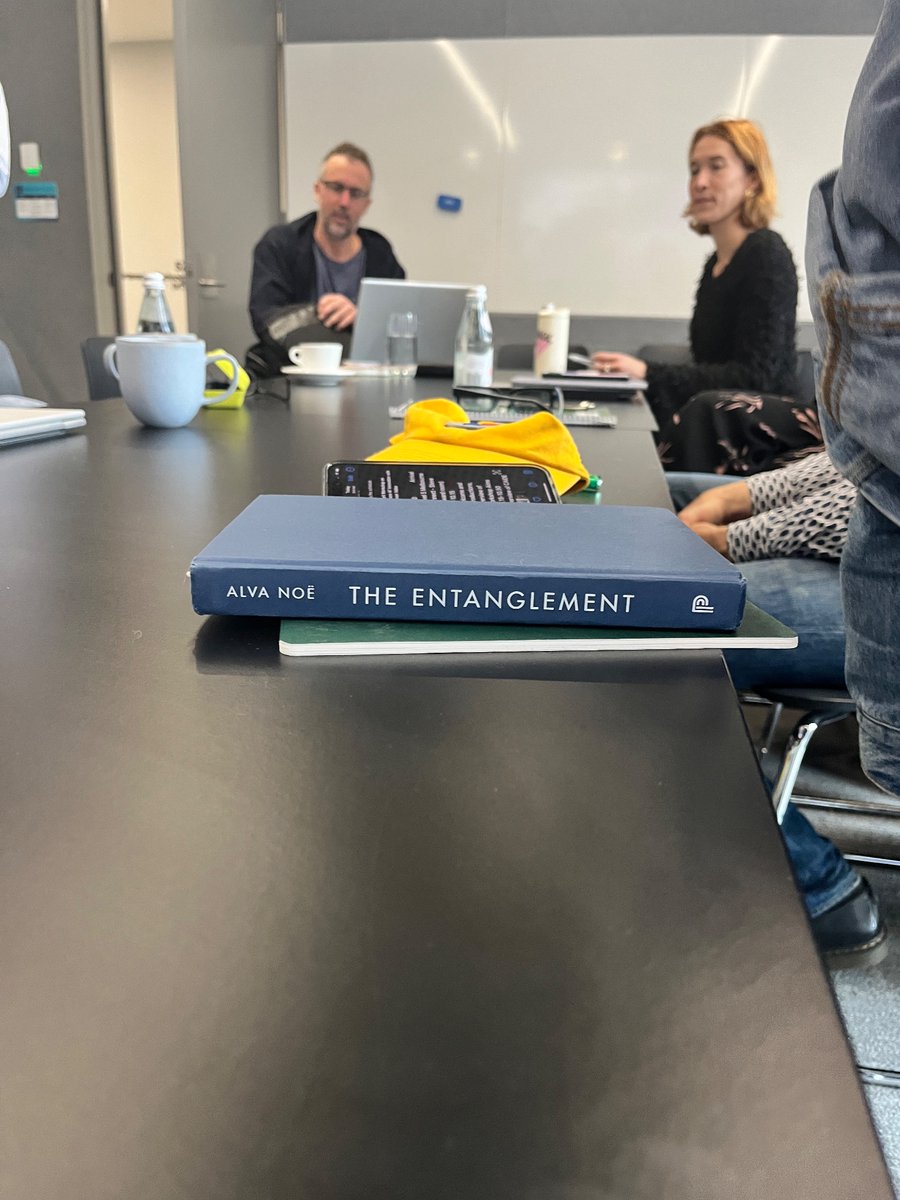 You know it’s going to be a good AI ethics workshop when one of the participants mentions he’s reading @alvanoe’s The Entanglement