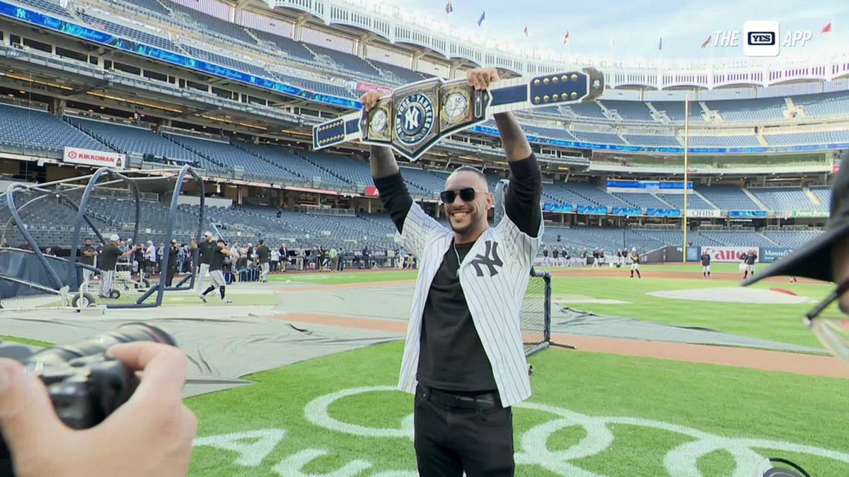 'This day has been incredible' - @ArcherOfInfamy #YANKSonYES x @WWE