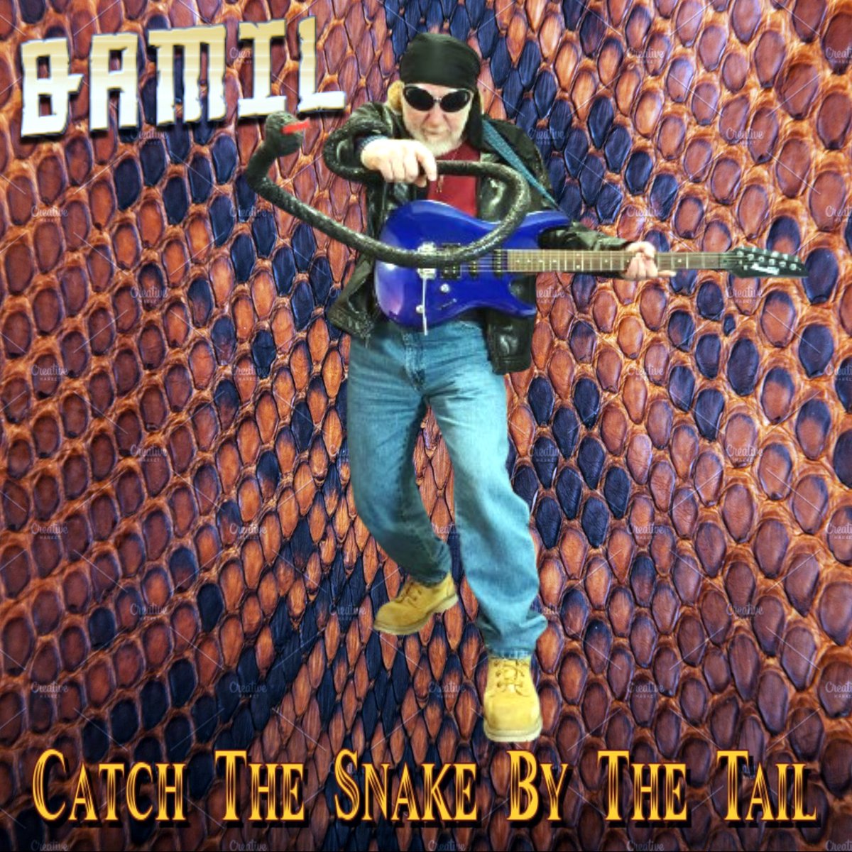 Stay tuned April 12th for the release of the 8th cut 'Catch The Snake By The Tail' from the Top Album 'License To Love' (2023) 🎧🎸 🎹🥁🎶🎵🎶🎶 Written, Arranged, Engineered and Produced By Bamil Gutiérrez Collado Photo By Nancy Rosario