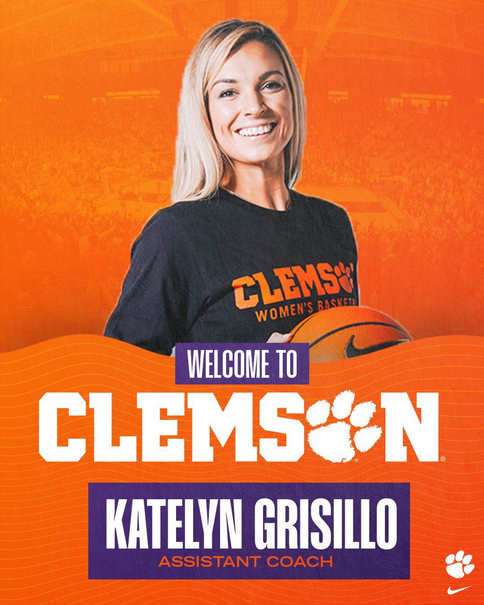 Now official from Clemson.