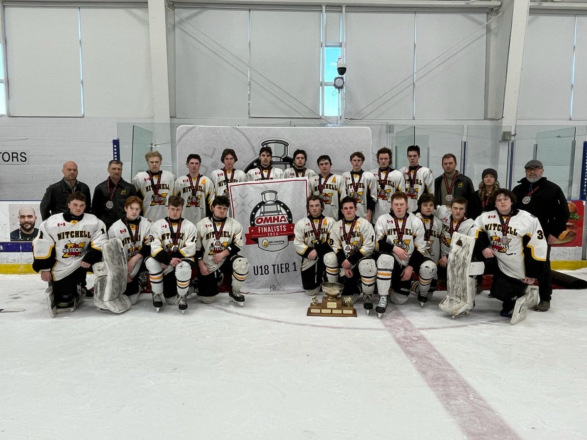 U18 Rep B Meteors Finalists At OMHA Championships mitchellminorhockey.com/Articles/11271…